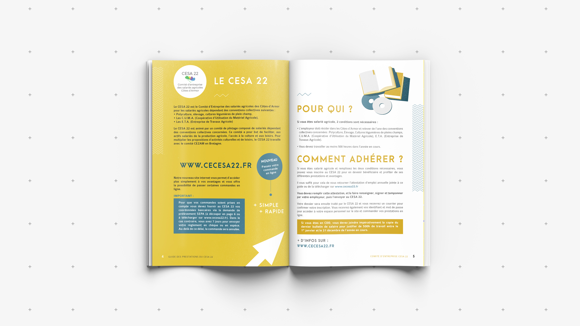 Cesa 22 communication by Agence Cqoueliko