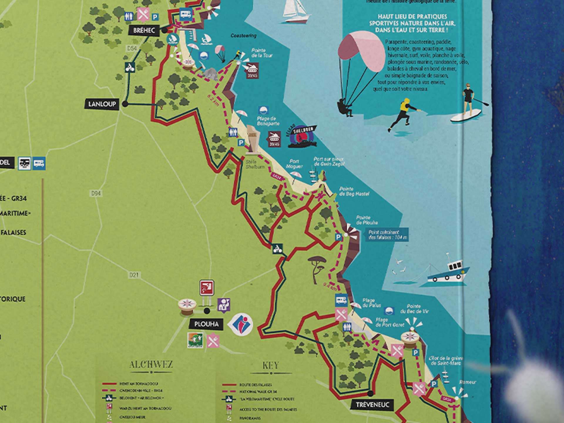 carte-touristique-office-de-tourisme-route-des-falaises-creation-impression-coqueliko-roudenn-lannion