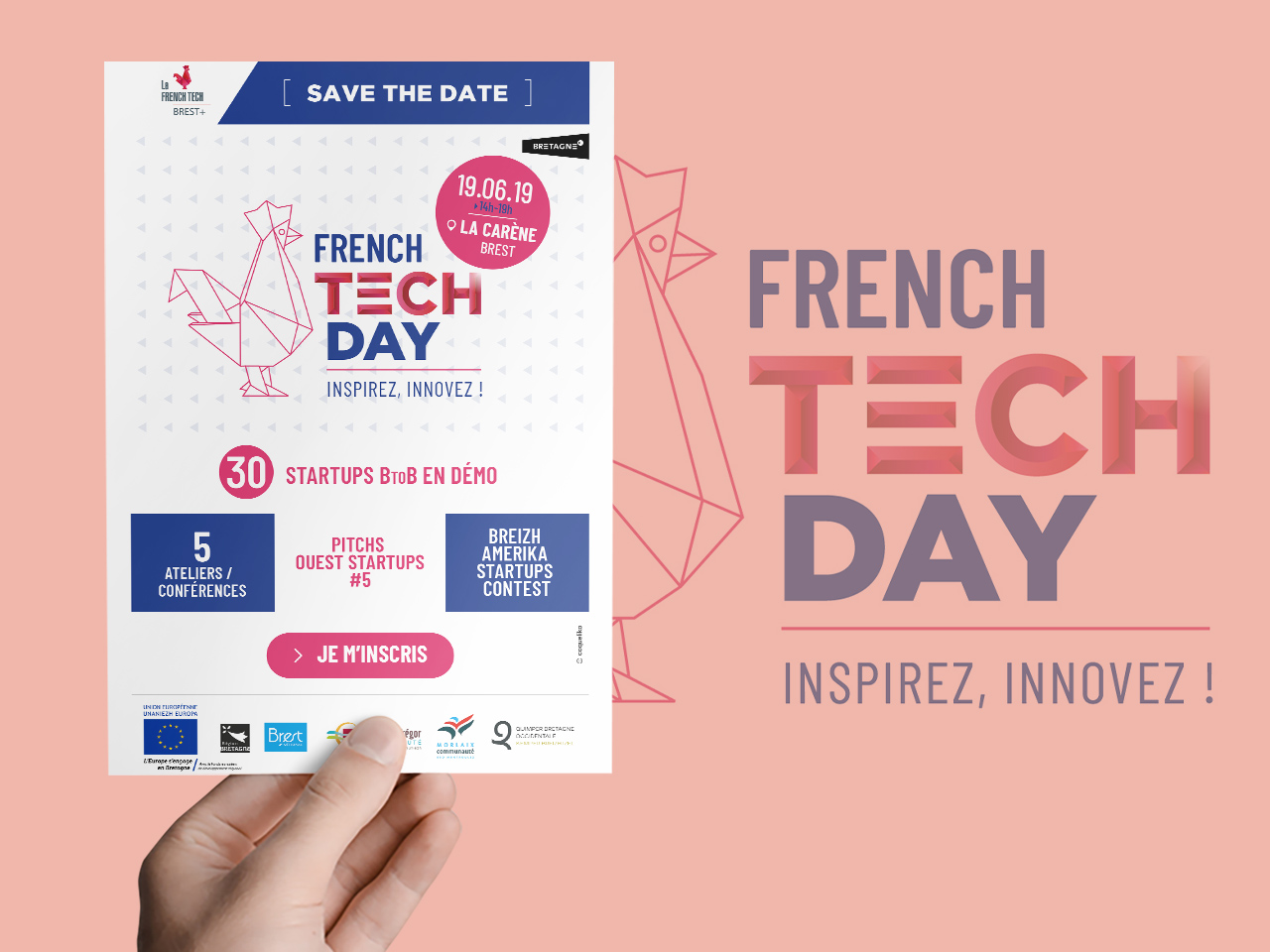 french-tech-days-communication-evenementielle-supports-communication-roudenn-lannion-agence-coqueliko