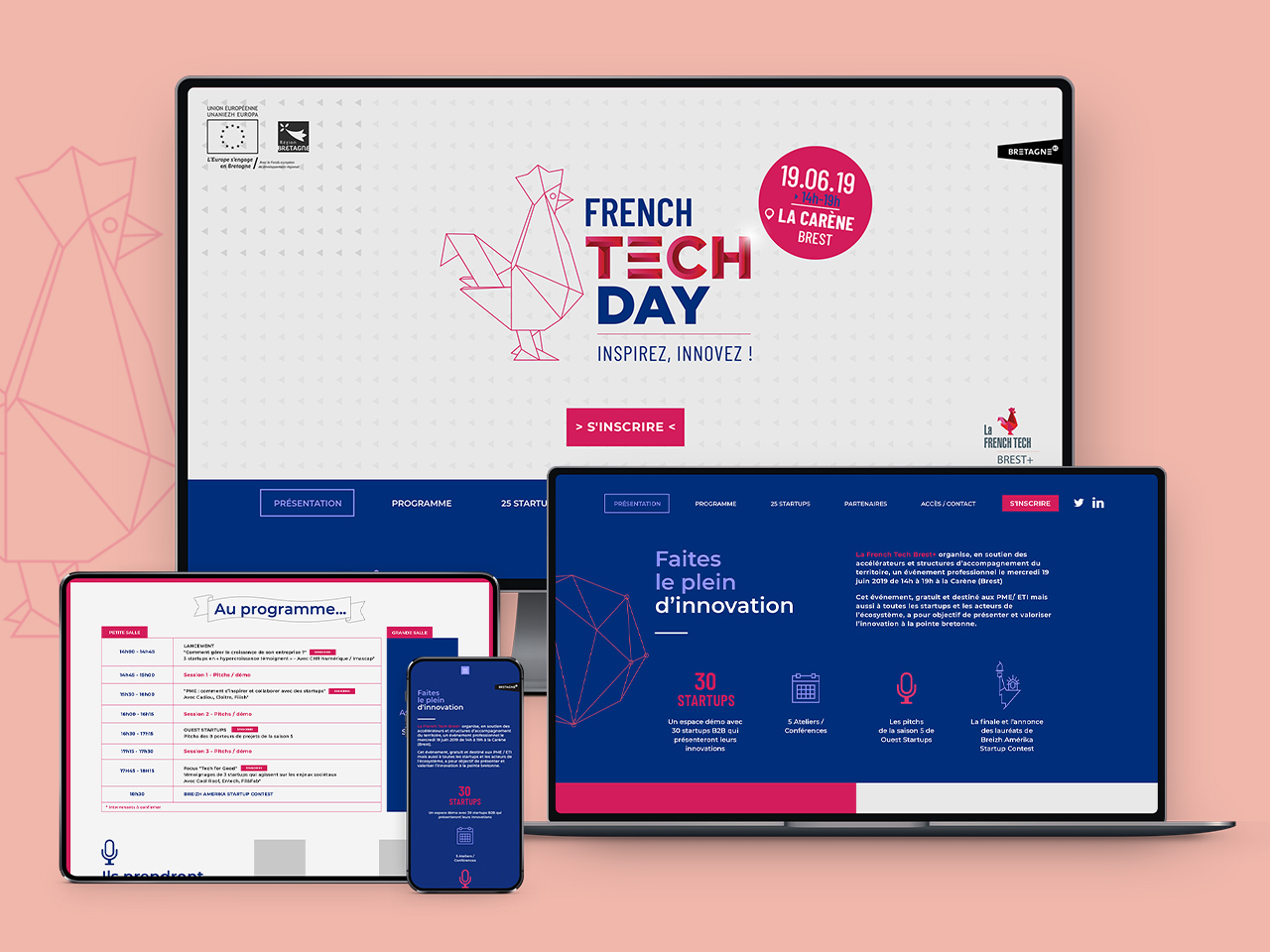 french-tech-days-communication-evenementielle-supports-communication-roudenn-lannion-agence-coqueliko