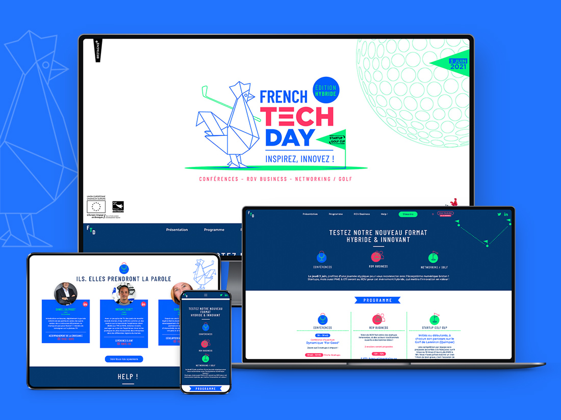 french-tech-days-communication-evenementielle-supports-communication-roudenn-lannion-agence-coqueliko