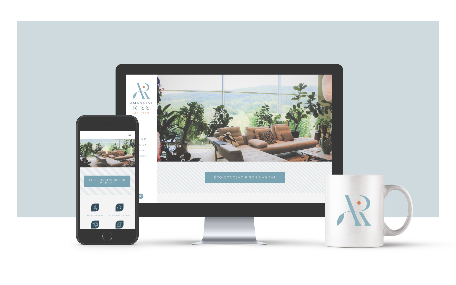 Site internet Responsive Amandine Riss Coqueliko Lannion