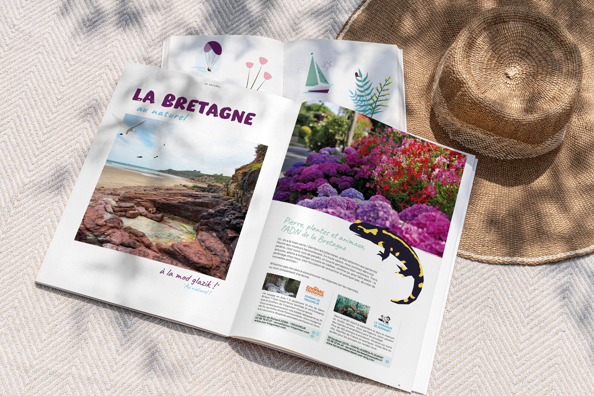 Magazine Guide Touristique Falaises d'Armor Coqueliko Lannion