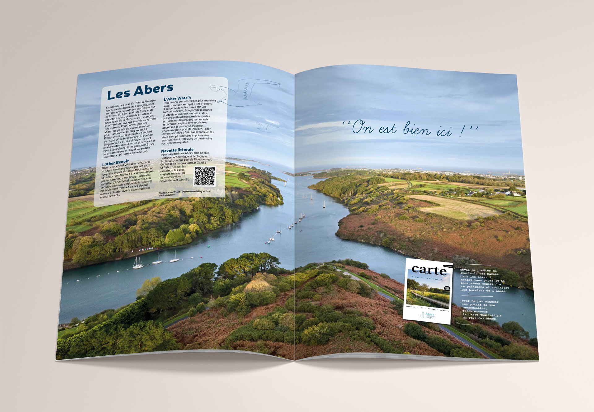 Brochure touristique Abers Tourisme Coqueliko Lannion