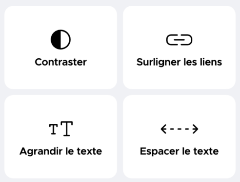 exemple d'outils accessible pour le web