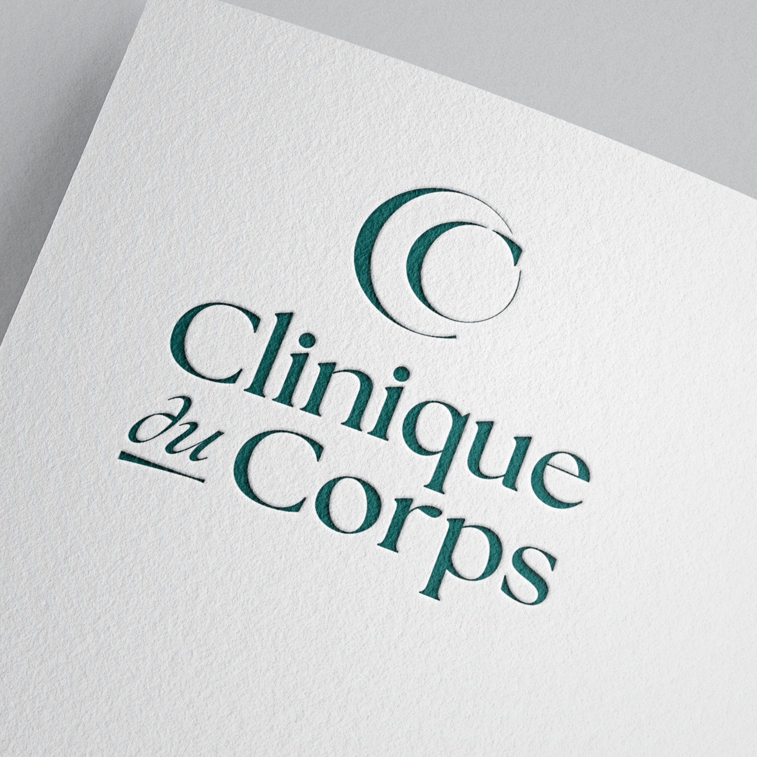 Création de l'identité visuelle et logo professionnel Clinique du Corps Lannion