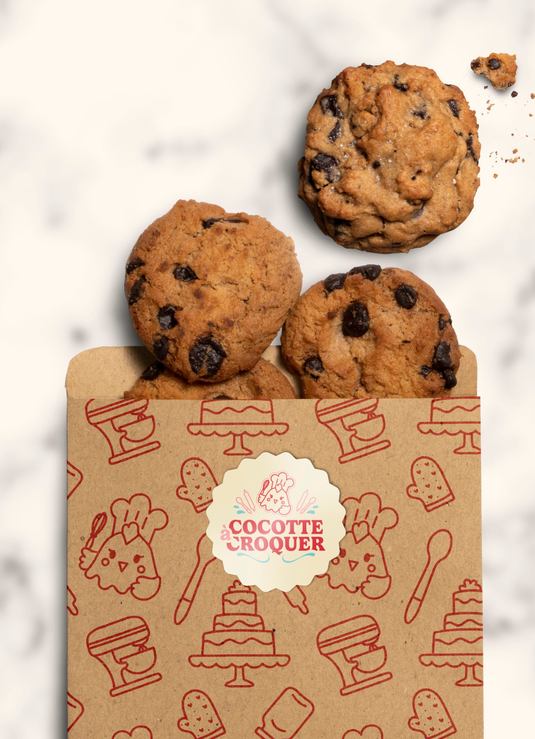 Création de logo et identité visuelle pour Cocotte à Croquer Biscuiterie artisanale (22)