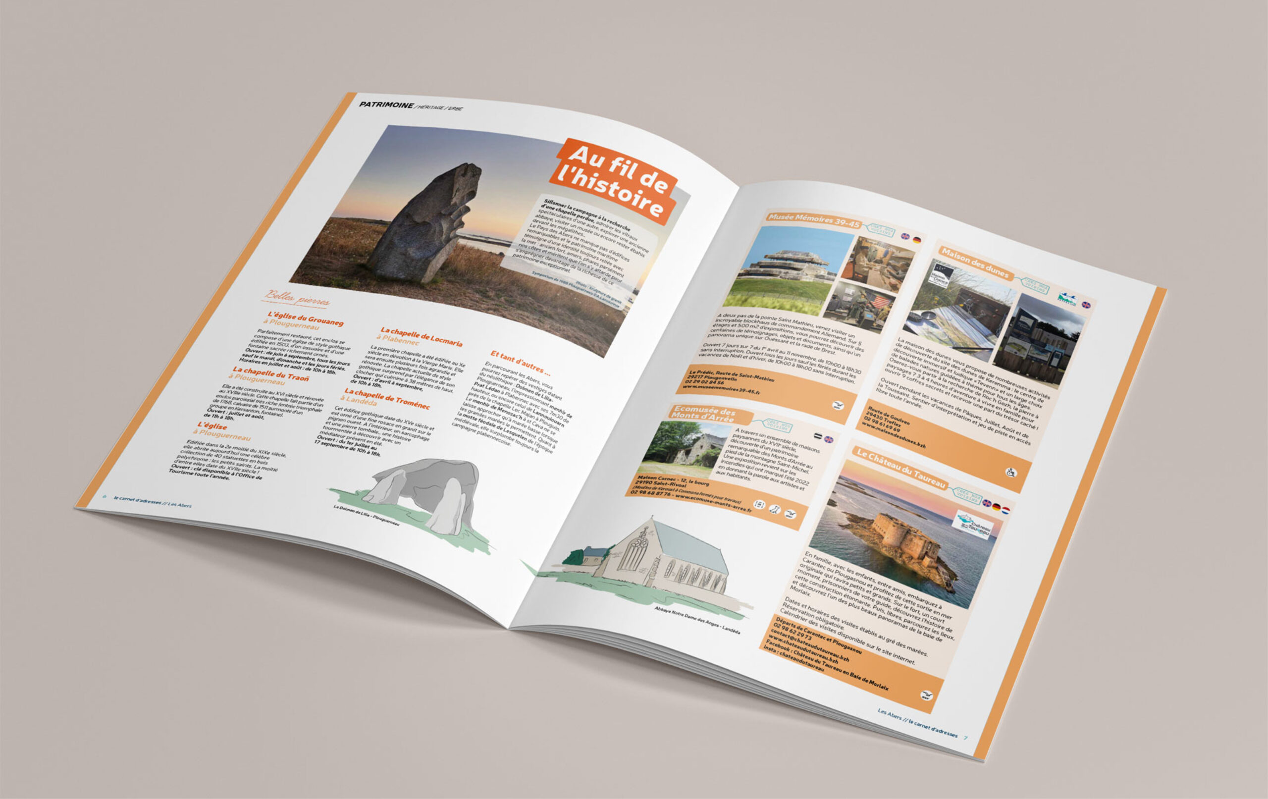 Design éditorial et mise en page du magazine d'inspiration AWEN pour lecture fluide